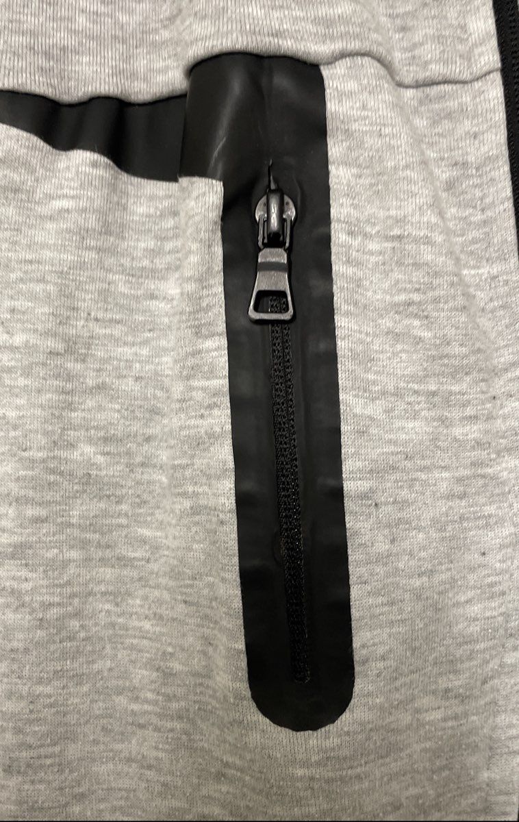 Nike Men's Sportswear Tech Fleece Full-Zip Hoodie Heather Gray Bonded Sz XL