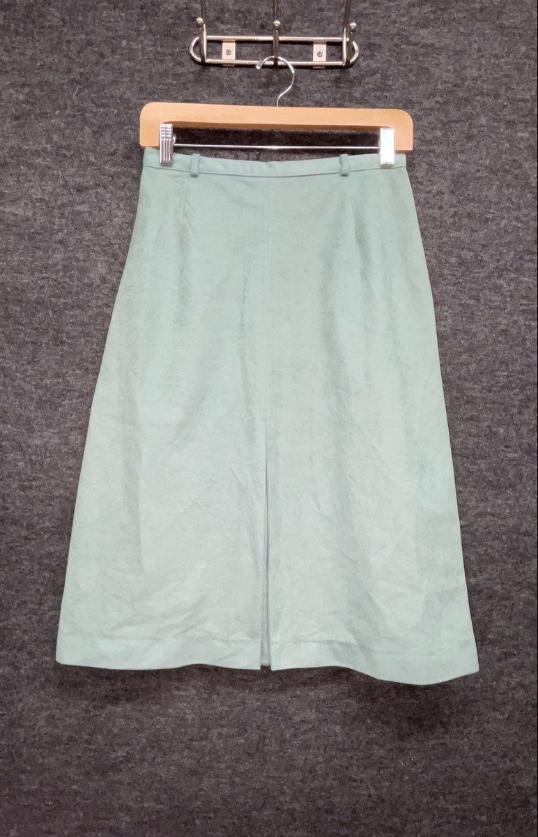 Vintage 90s Chestnut Hill Women's Mint Green 2 Piece Pant Suit Blazer Sz 11/12