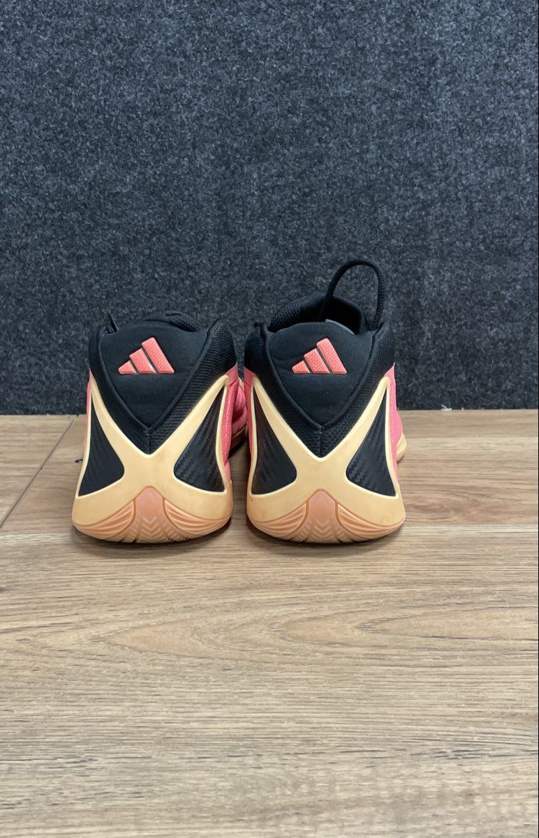 Adidas AE 1 With Love Anthony Edwards Coral Black Basketball Shoes Men's Size 7