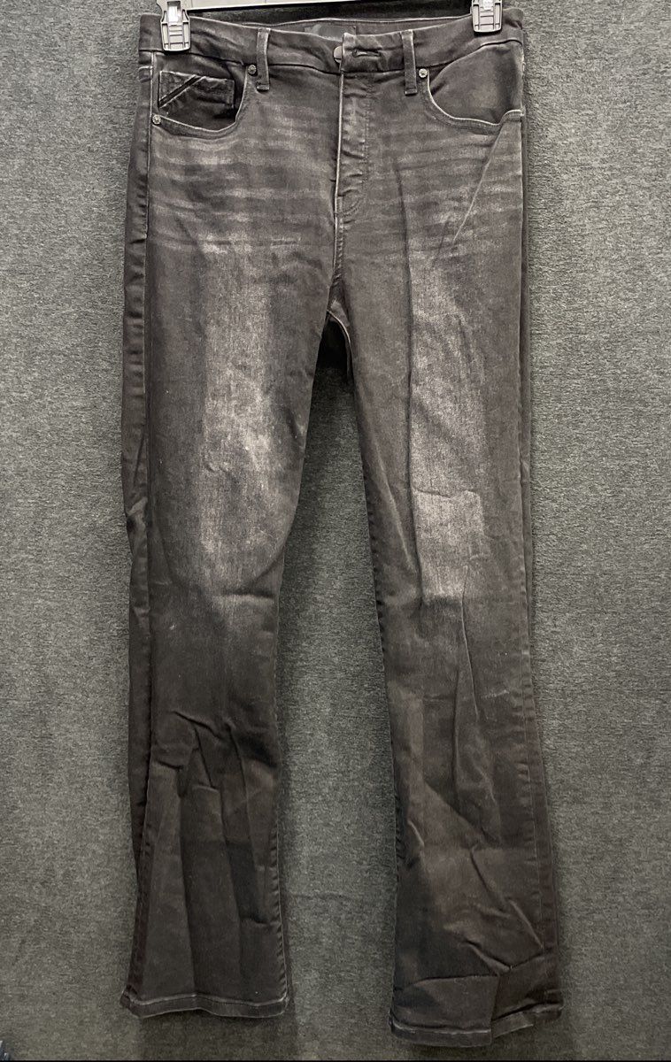 Buckle Black Men's Fit No. 93 Tailored Bootcut Black Faded Stretch Jeans 29x32