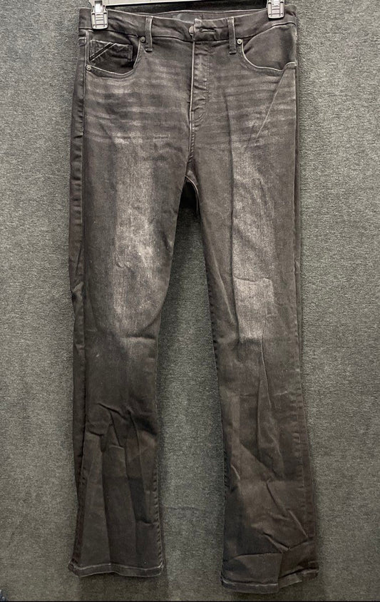 Buckle Black Men's Fit No. 93 Tailored Bootcut Black Faded Stretch Jeans 29x32