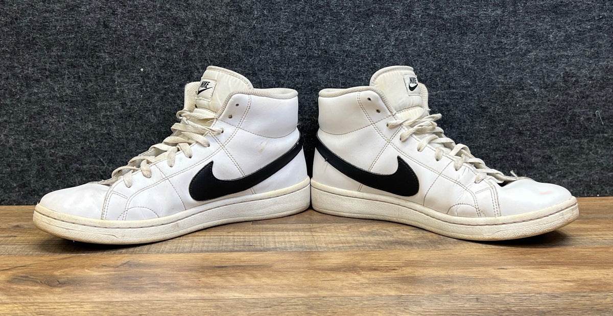 Nike Court Royale 2 Mid White Black Mid Top Sneakers Size 11