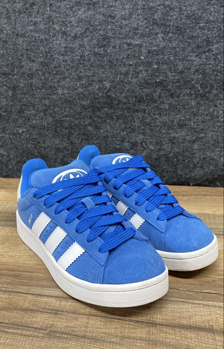 Adidas Campus 00s Lucid Blue White Suede Sneakers Size 5