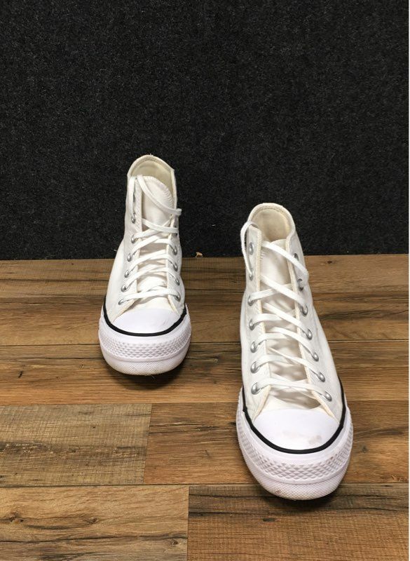 Converse Chuck Taylor All Star Lift Platform High Top White Black Women's Size 7
