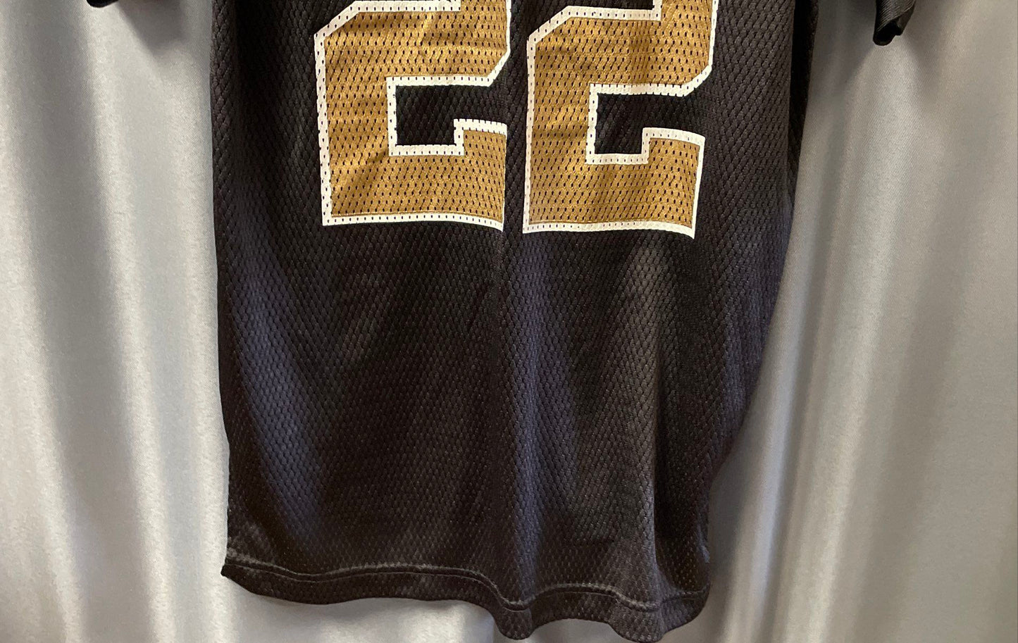 Reebok New Orleans Saints Tracy Porter #22 Kids Jersey Black Sz M 10-12
