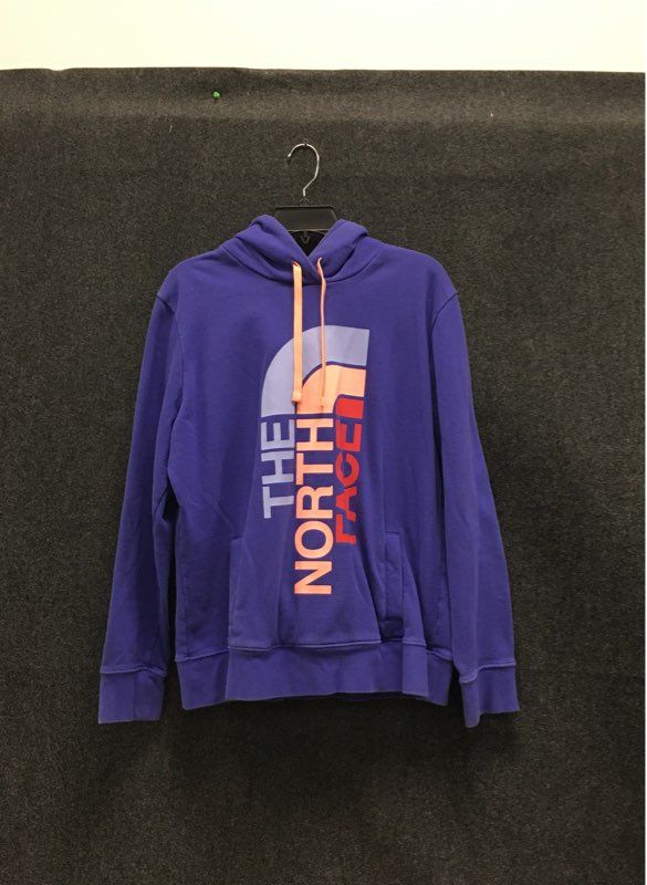 The North Face Half Dome Big Logo Pullover Hoodie Sweatshirt Womens Sz XL