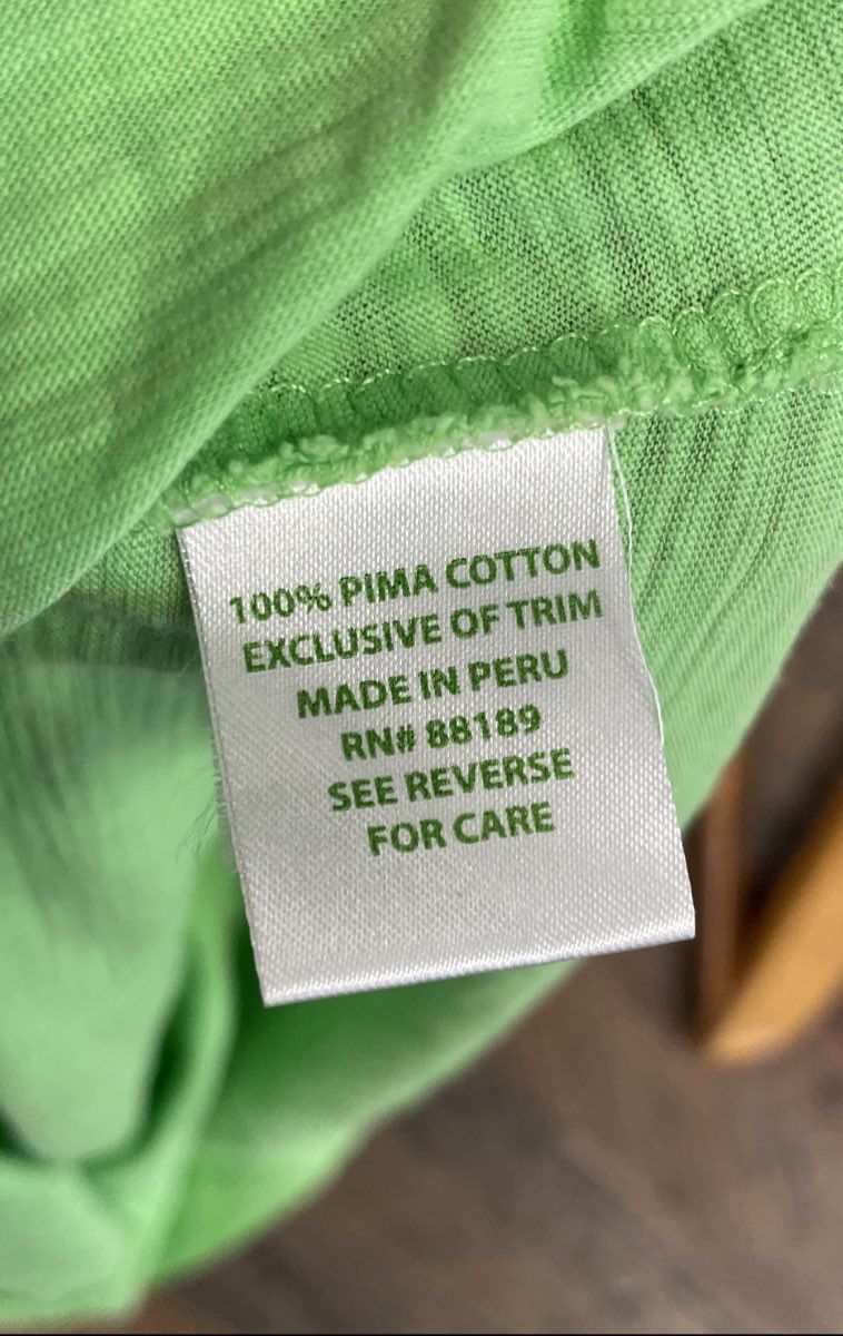 Lilly Pulitzer Women's Lime Green Waverly Ruffle Pima Cotton Polo Shirt Sz XS