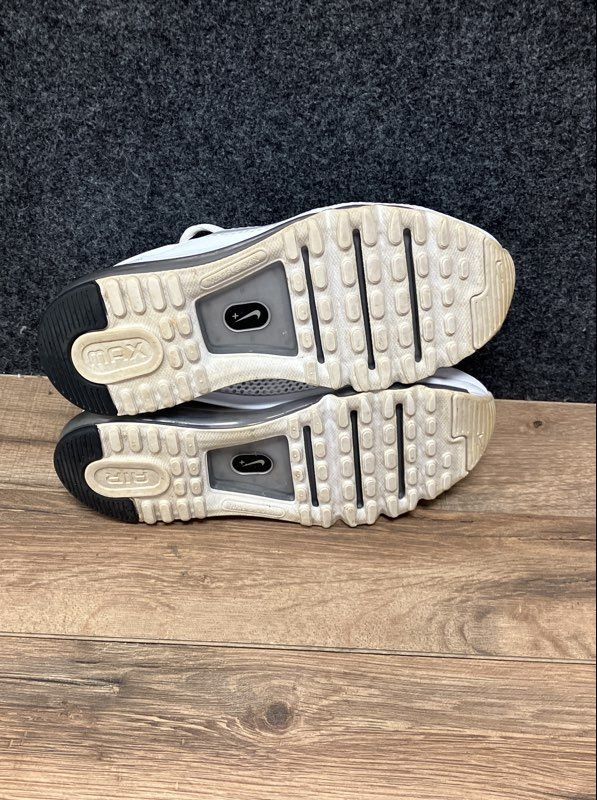 Nike Air Max+ 2012 White Pure Platinum Running Shoes Women's Size 6.5