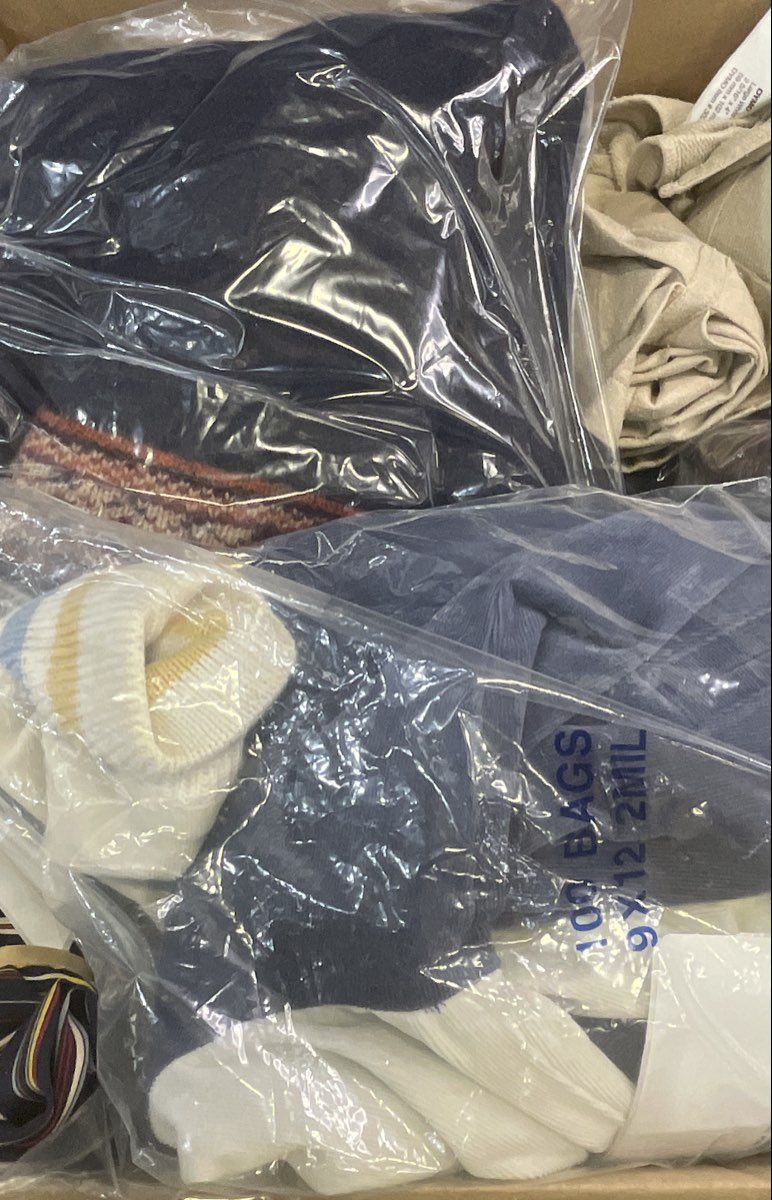 Assorted Brand Reseller Clothing Bulk Lot 20 Lb Men's Women's Apparel