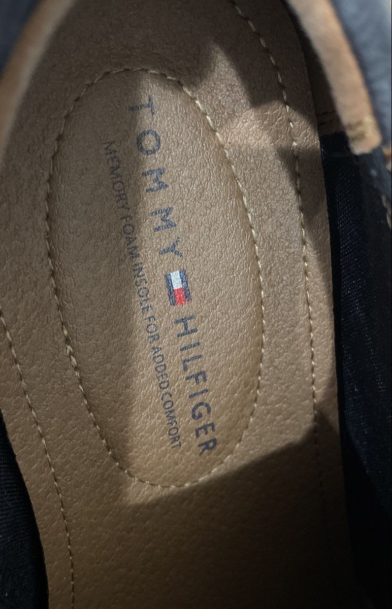 Tommy Hilfiger TMURBAN-F Brown Cognac Casual Oxford Sneakers Men's Size 8.5