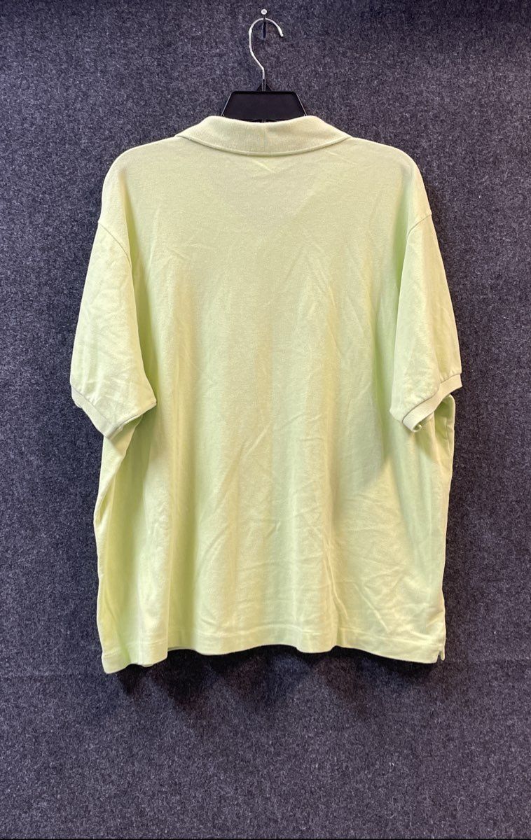 Lacoste Men's Short Sleeve Pique Cotton Polo Shirt Pale Green Sz 8 3XL