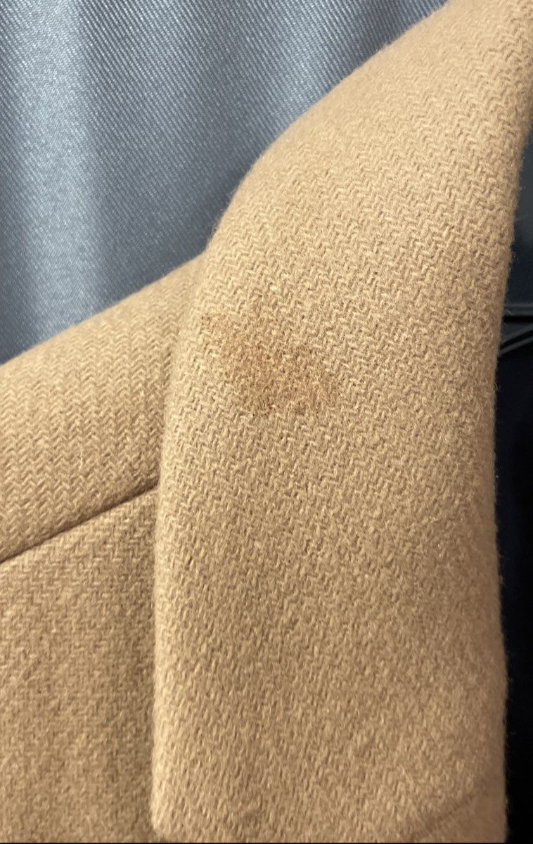 Bonobos Men's Camel Wool Blend 3-Button Topcoat Sz 38R