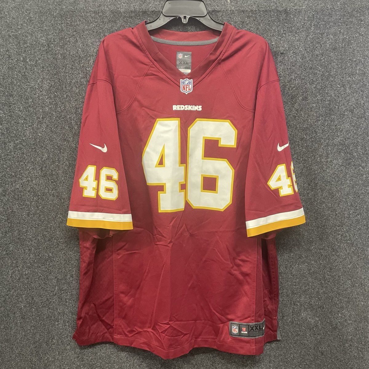 Nike Men's Washington Redskins Football Jersey Alfred Morris #46 Burgundy XXL