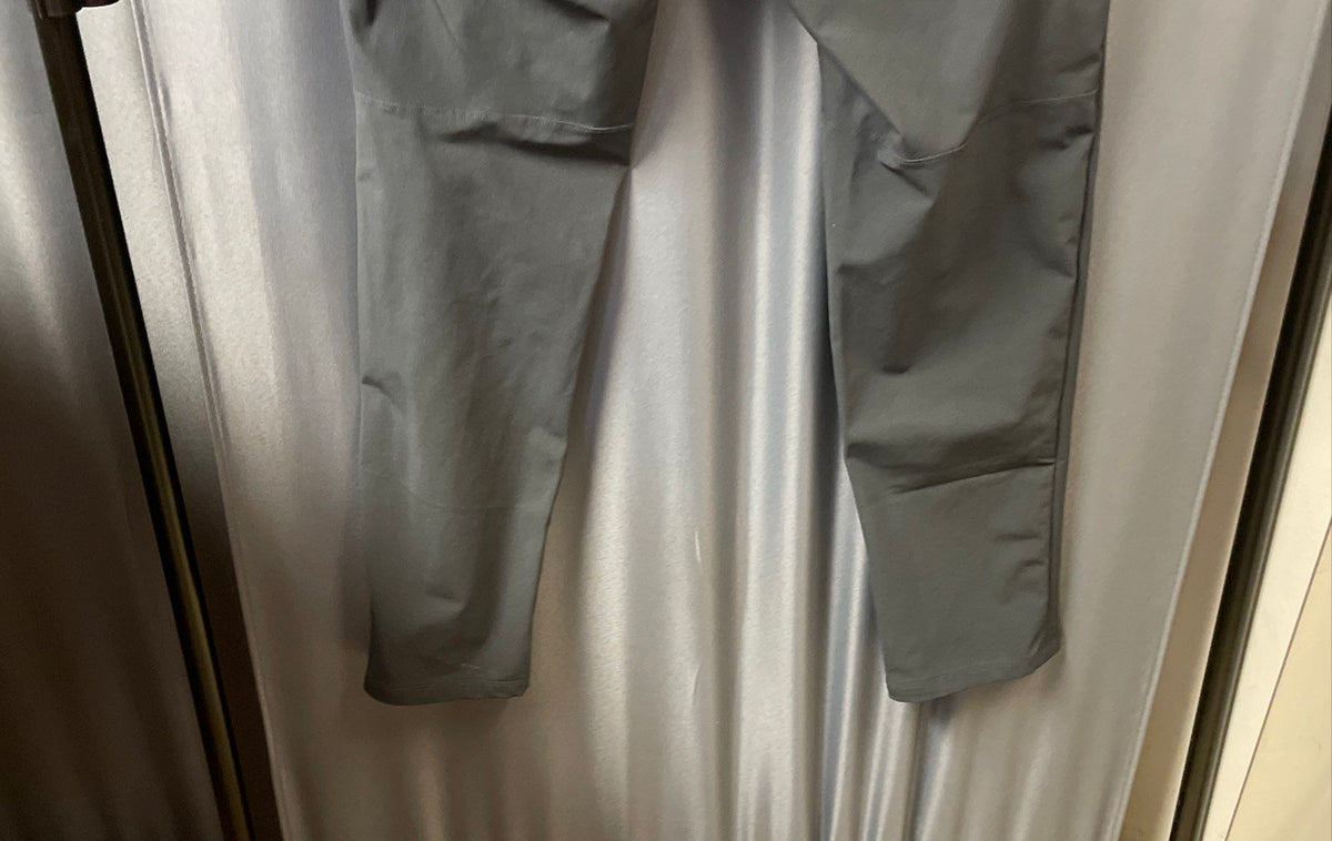 Lululemon Men's Commission Slim Fit Pants Gray Warpstreme Technical Sz 34