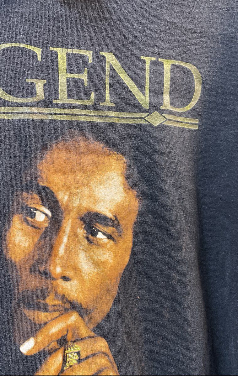 Vintage 2005 Bob Marley Legend Zion Rootswear Graphic T-Shirt Sz L
