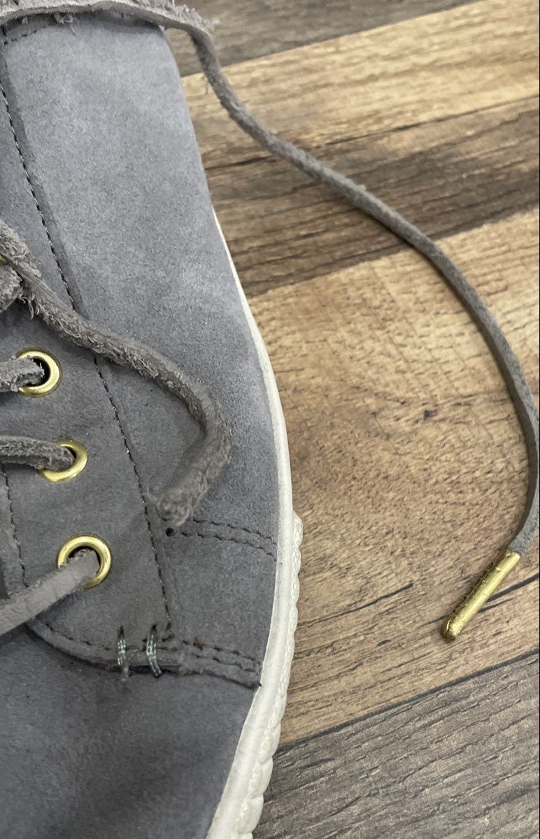 Sperry Anchor Pluswave LTT Grey Suede Sneakers Women's Size 10