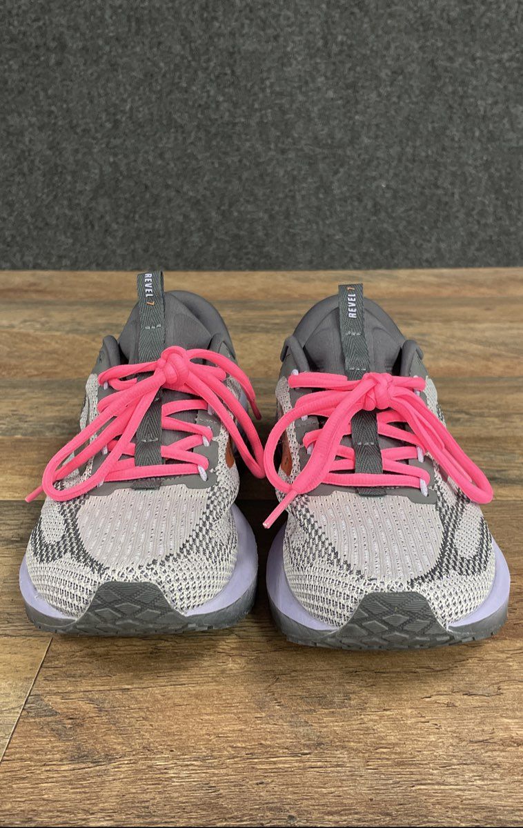 Brooks Revel 7 Grey Lilac Bronze Women's Running Shoes Size 8