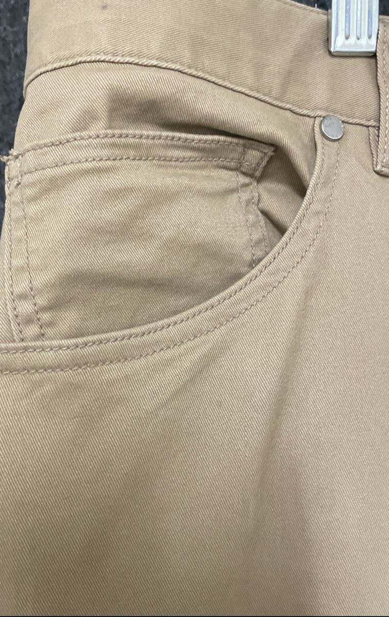 Michael Kors Men's Tan Stretch Chino 5-Pocket Cotton Trousers Pants Sz 38x34
