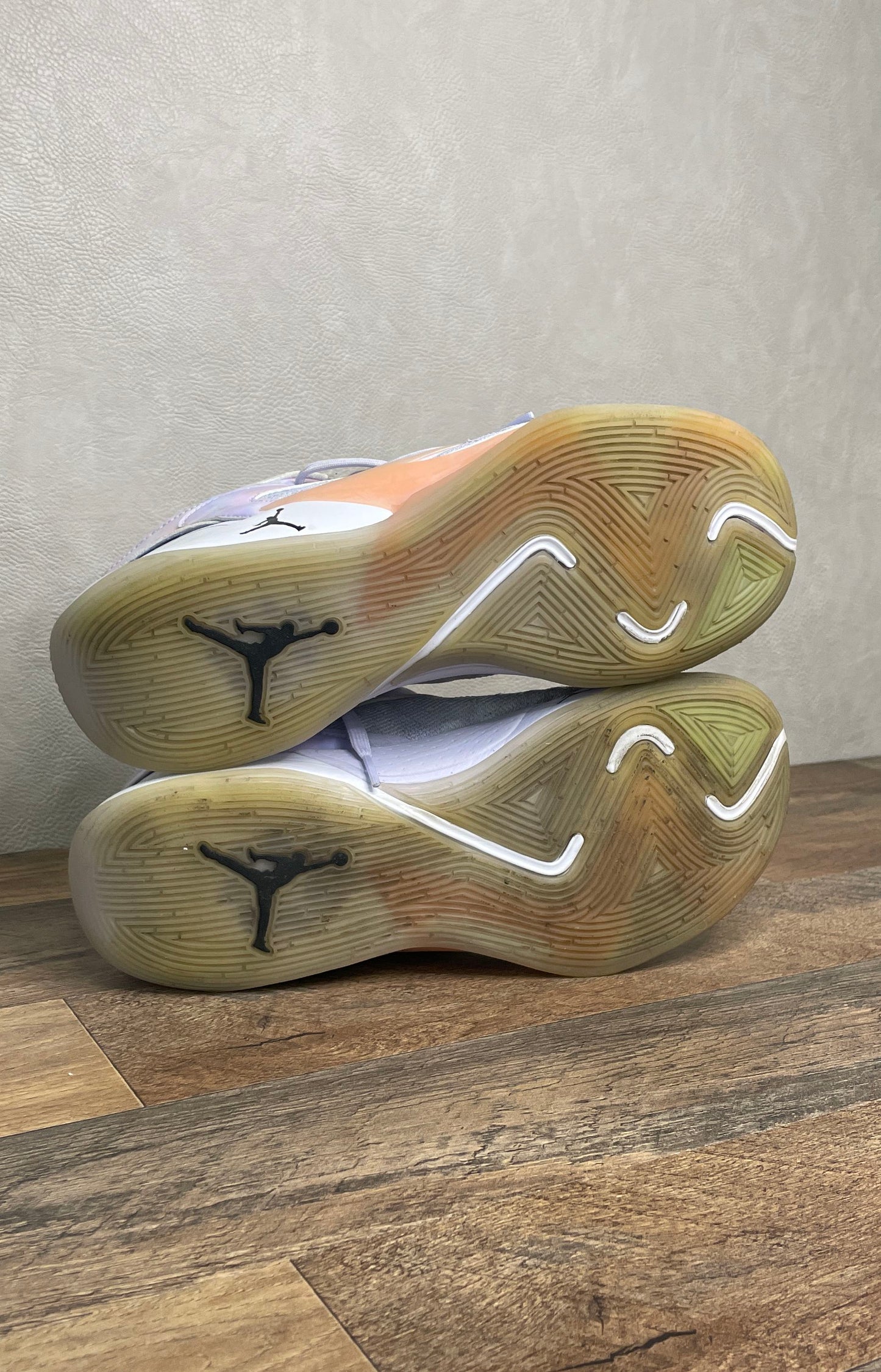 Nike Jordan Zion 3 Muddy Waters White Iridescent Men's Basketball Shoes Size 10