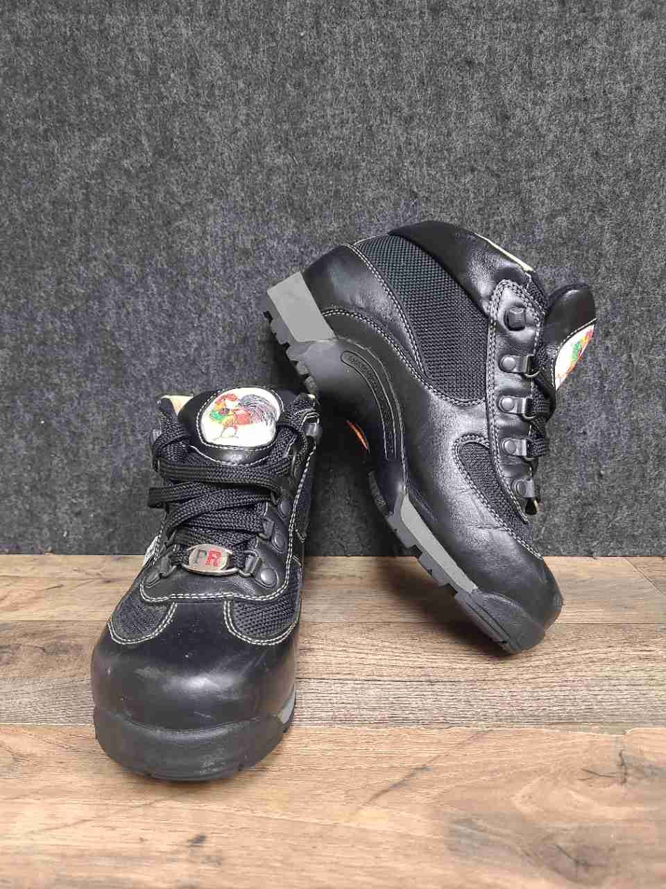 Le Coq Sportif Puerto Rico Black Leather Hiking Boots Men's Size 7
