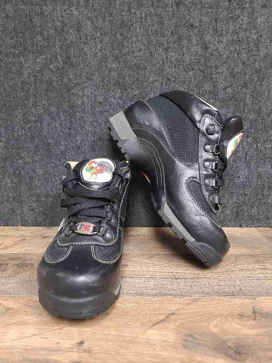 Le Coq Sportif Puerto Rico Black Leather Hiking Boots Men's Size 7