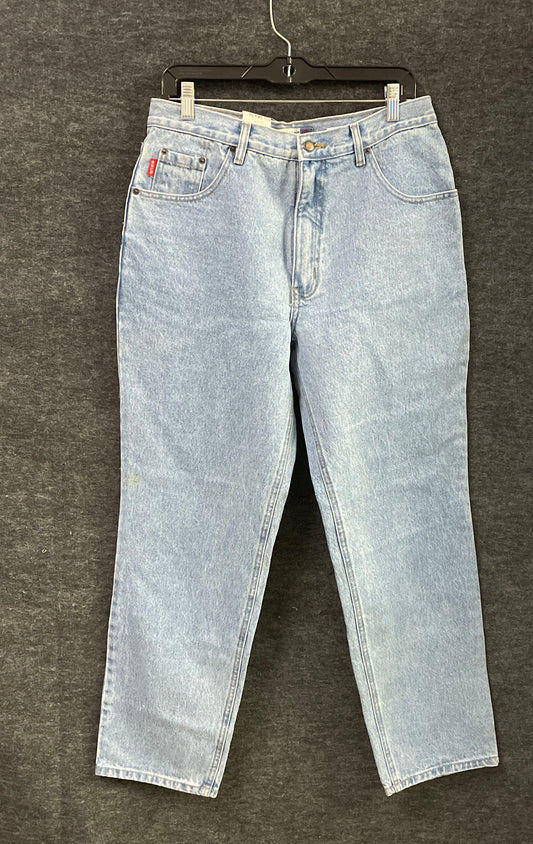Vintage Y2K Bugle Boy Men's 750 Jeans Light Wash Relaxed Fit NWT Sz 34x32
