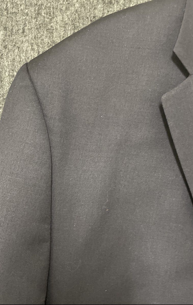 Lauren Ralph Lauren Men's Black Wool 2-Button Blazer Made in Canada Sz 50L