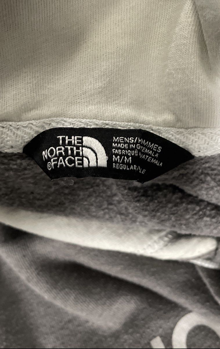 The North Face Men's Grey Logo Pullover Hoodie Sz M