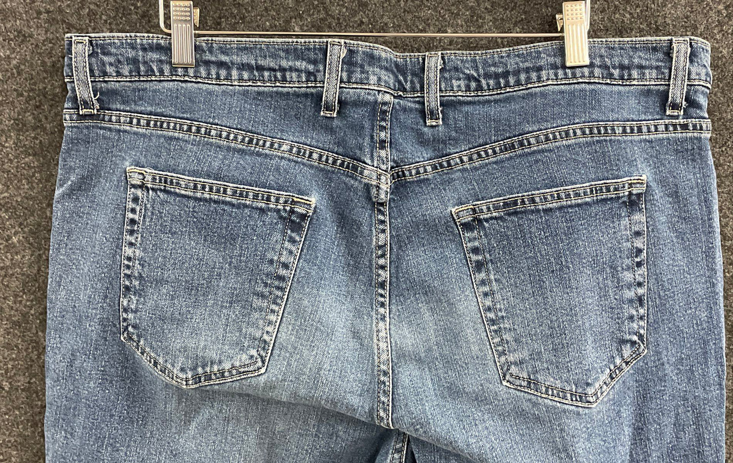Saddlebred Men's Blue Tapered Fit Denim Jeans Sz 40x30