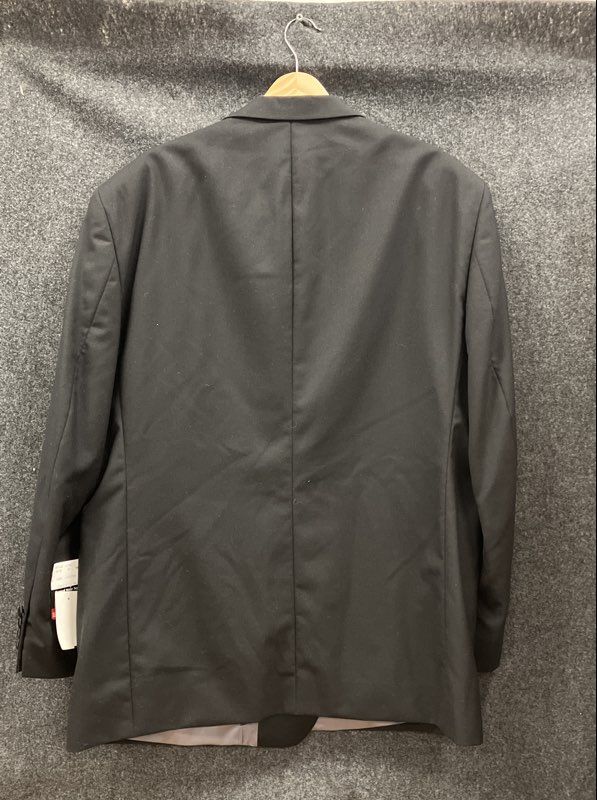 Stafford Men's Black Wool 1-Button Formal Tuxedo Jacket Dinner Coat NWT Sz 50R