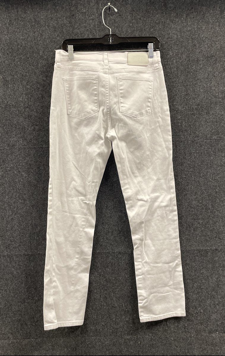 Ralph Lauren Women's Lauren Jeans Co. White Straight Leg Stretch Jeans Sz 4