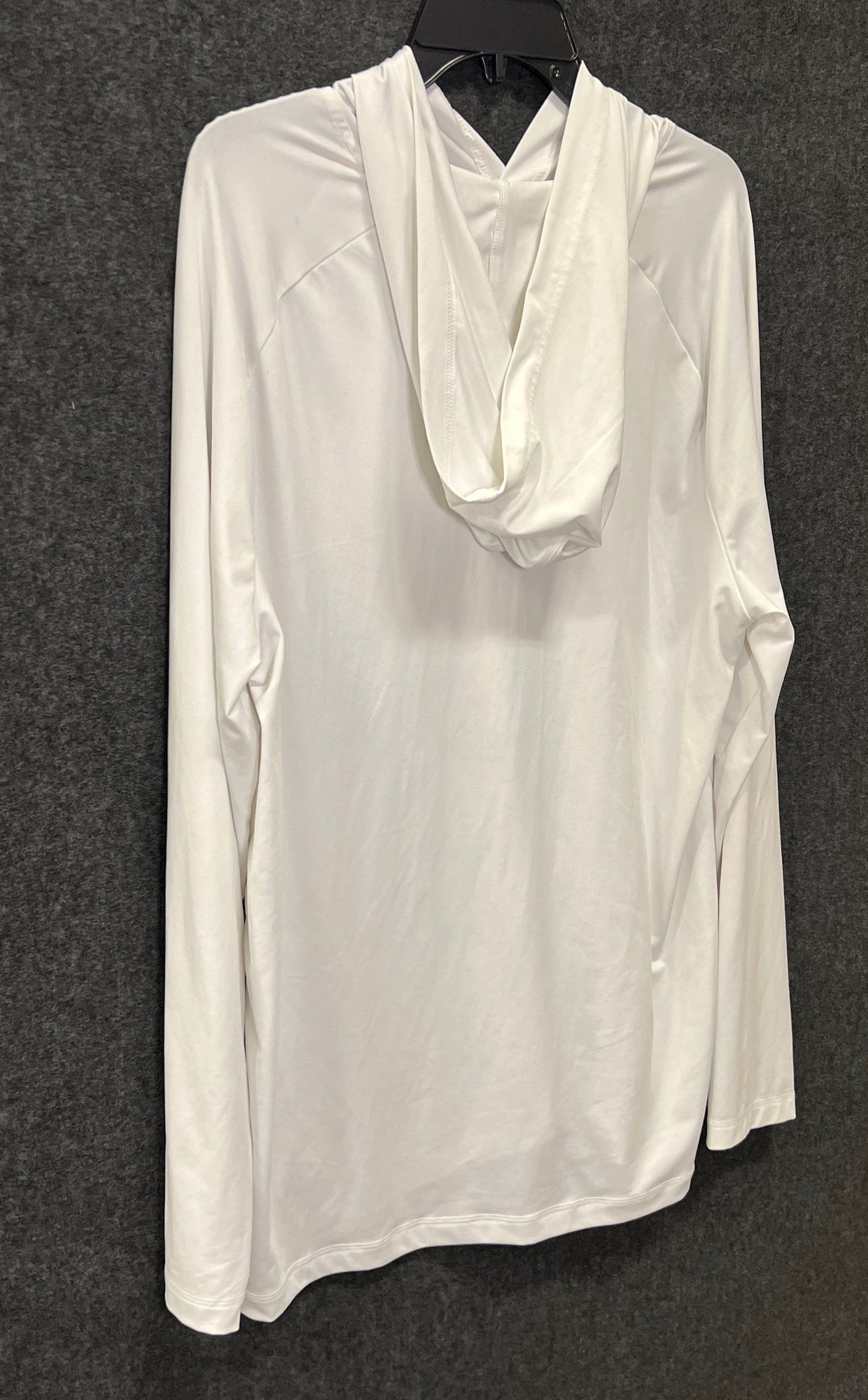 Hurley Men's White Long Sleeve Lightweight Activewear Sun Hoodie Sz XL