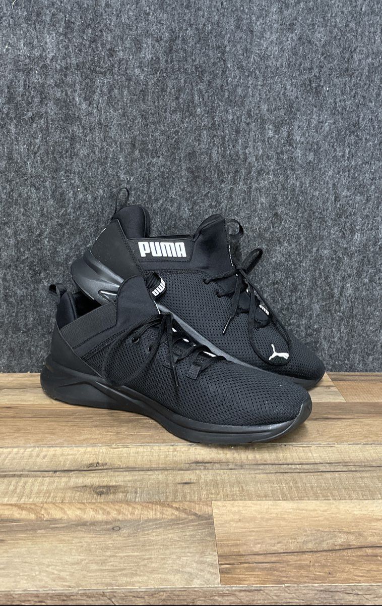 Puma Enzo 2 Black Men's Athletic Training Sneakers Size 12