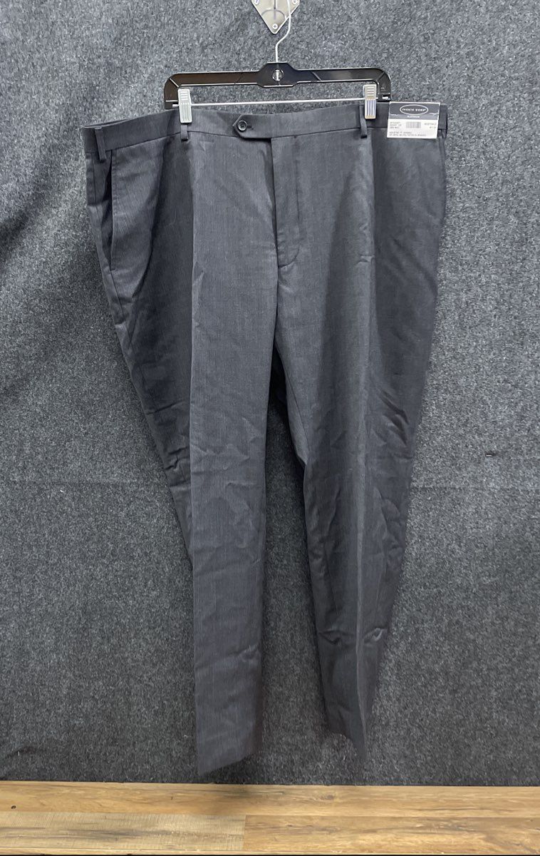 Pronto Uomo Men's Platinum Classic Fit Stretch Wool Blend Pants NWT Sz 46x30