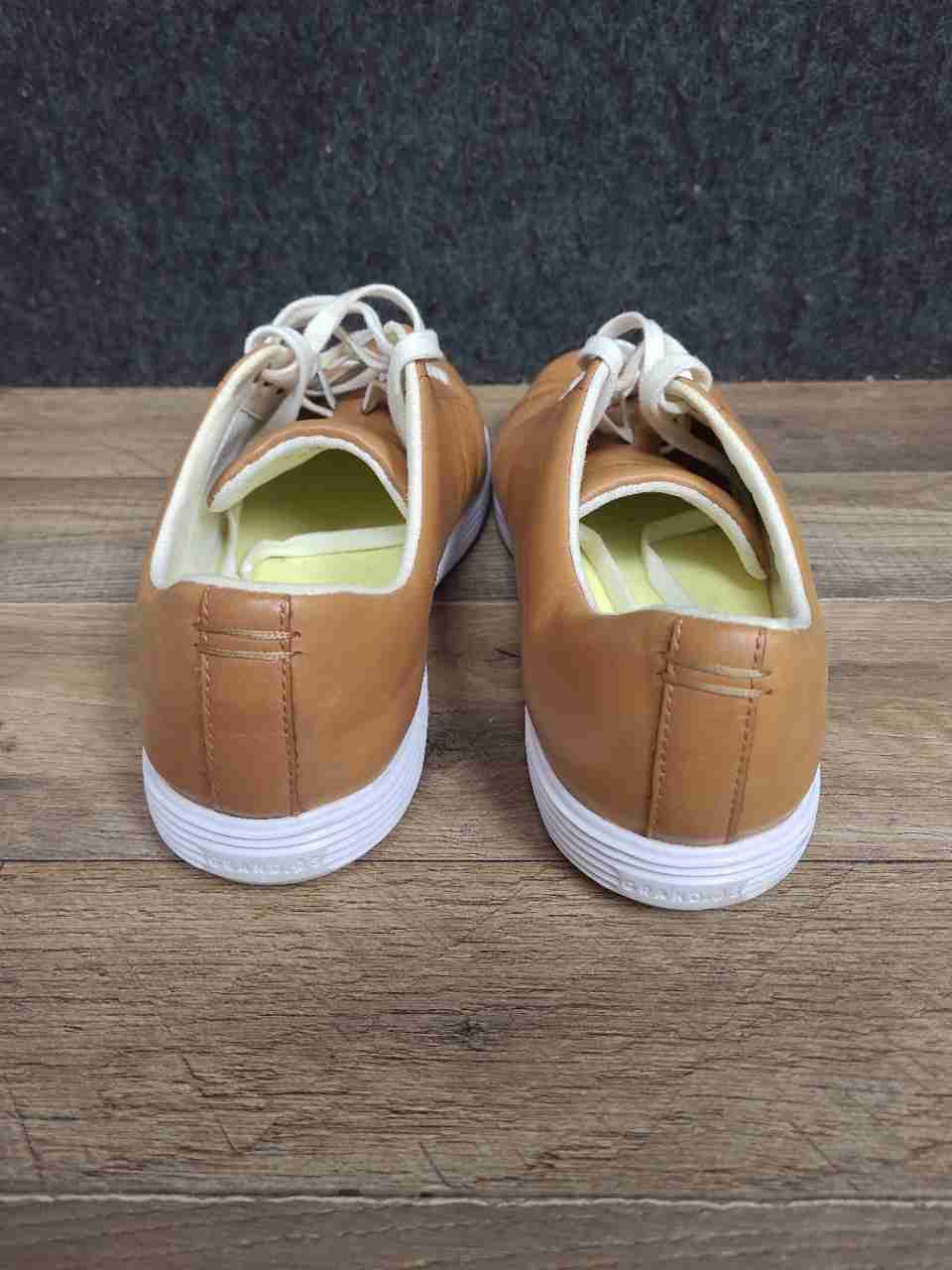 Cole Haan Grand Crosscourt British Tan Leather Women's Sneakers Size 11 B