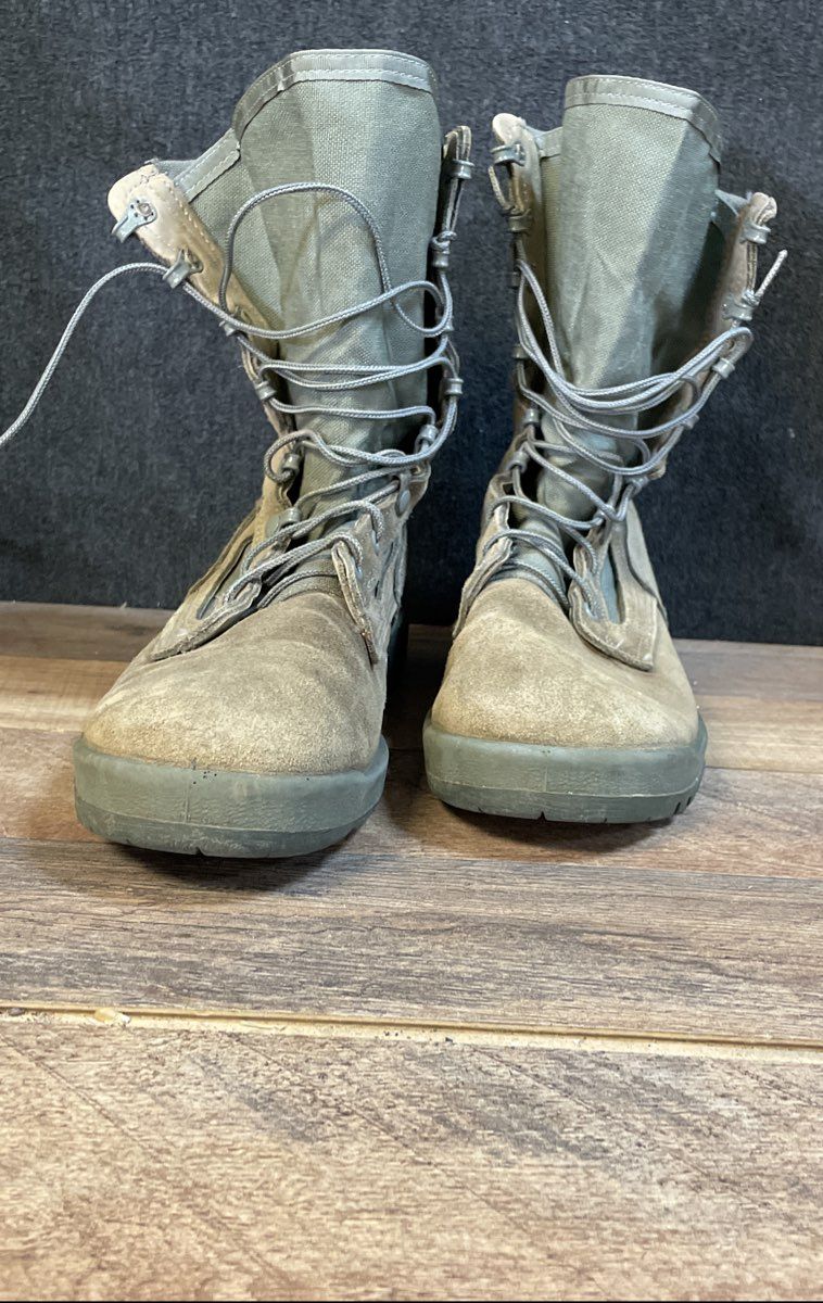 Belleville 600 Sage Green Hot Weather Military Combat Boots Men's Size 9R