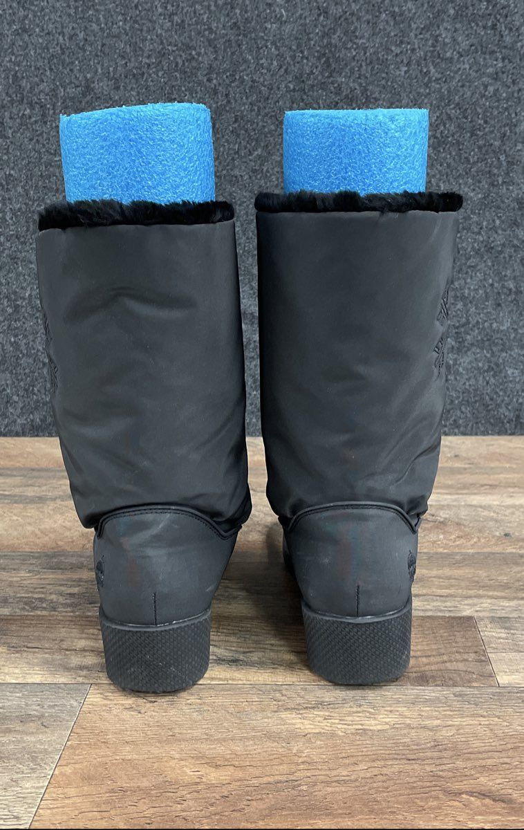 Totes Staride Black Mid-Calf Winter Snow Boots Women's Size 8M