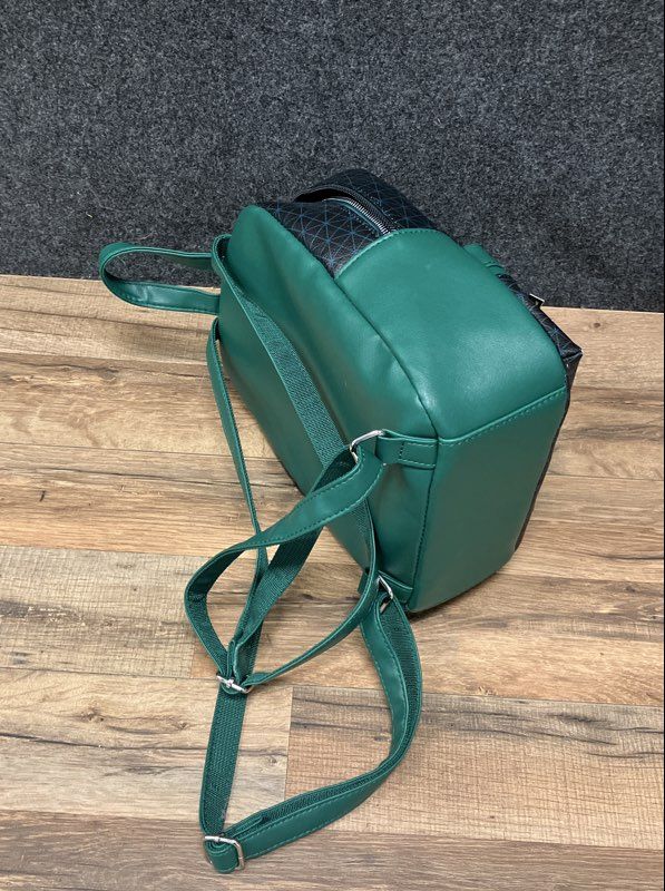 Bioworld Hunter x Hunter Chibi Mini Backpack Green Black Faux Leather