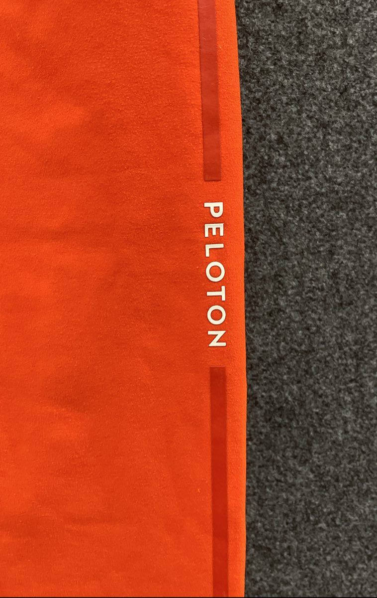 Peloton Women's Orange High Rise Athletic Yoga Leggings Sz L
