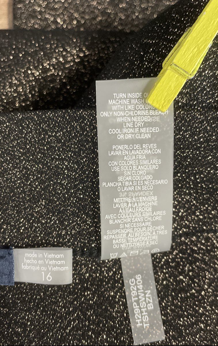 Tommy Hilfiger Women's Stretch Tapered Ankle Pants Bronze Metallic NWT Size 16