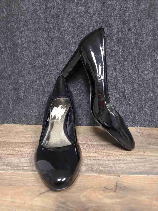 Lauren Ralph Lauren Nala Black Patent Leather Heels Pumps Size 10B