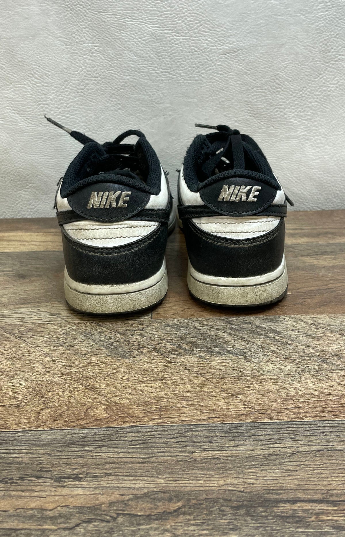 Nike Dunk Low Panda Black White Kids Casual Sneakers Size 3Y
