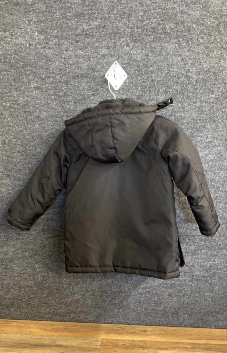 Nautica Toddler Boys Black Hooded Parka Winter Puffer Jacket Coat Size 4T