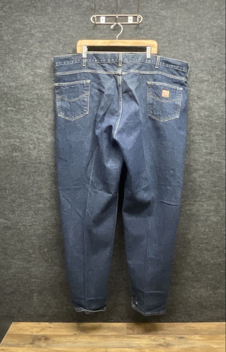 Vintage 00s Carhartt Men's B17 HDK Relaxed Tapered Denim Jeans Blue Sz 50x32