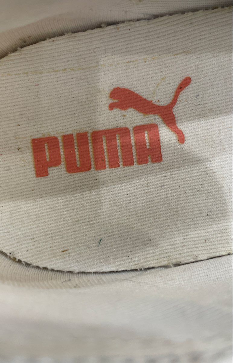 Puma Winning Diva Ballerina White Coral Ballet Flat Slip On Women's Size 5