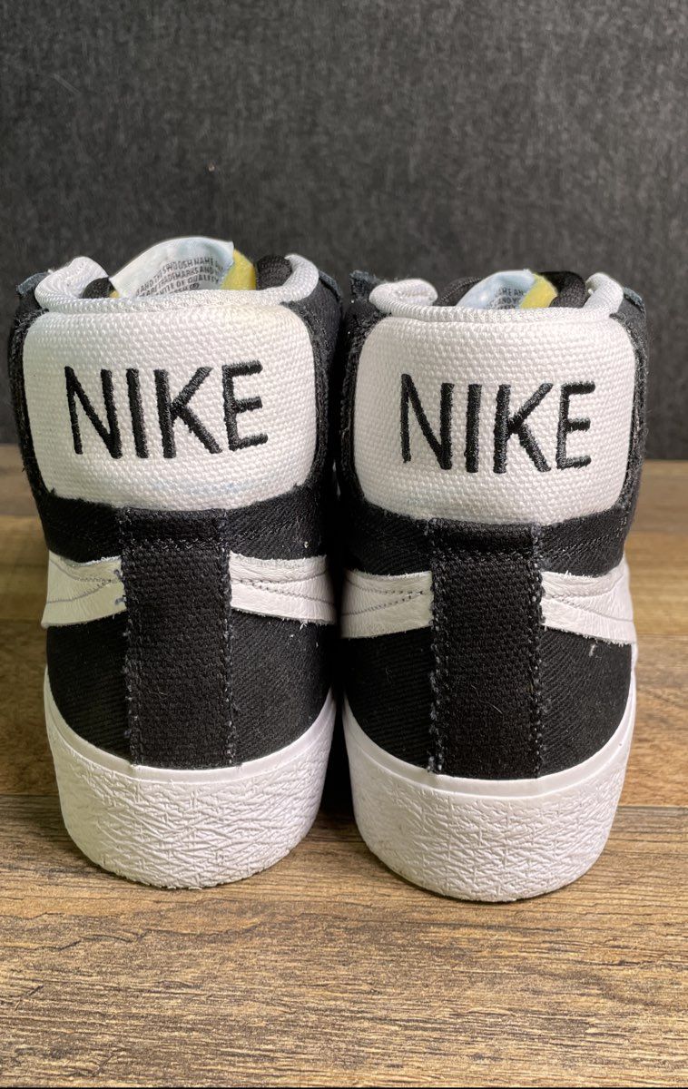 Nike SB Zoom Blazer Mid Premium Plus Black White DR9144-001 Size 8.5