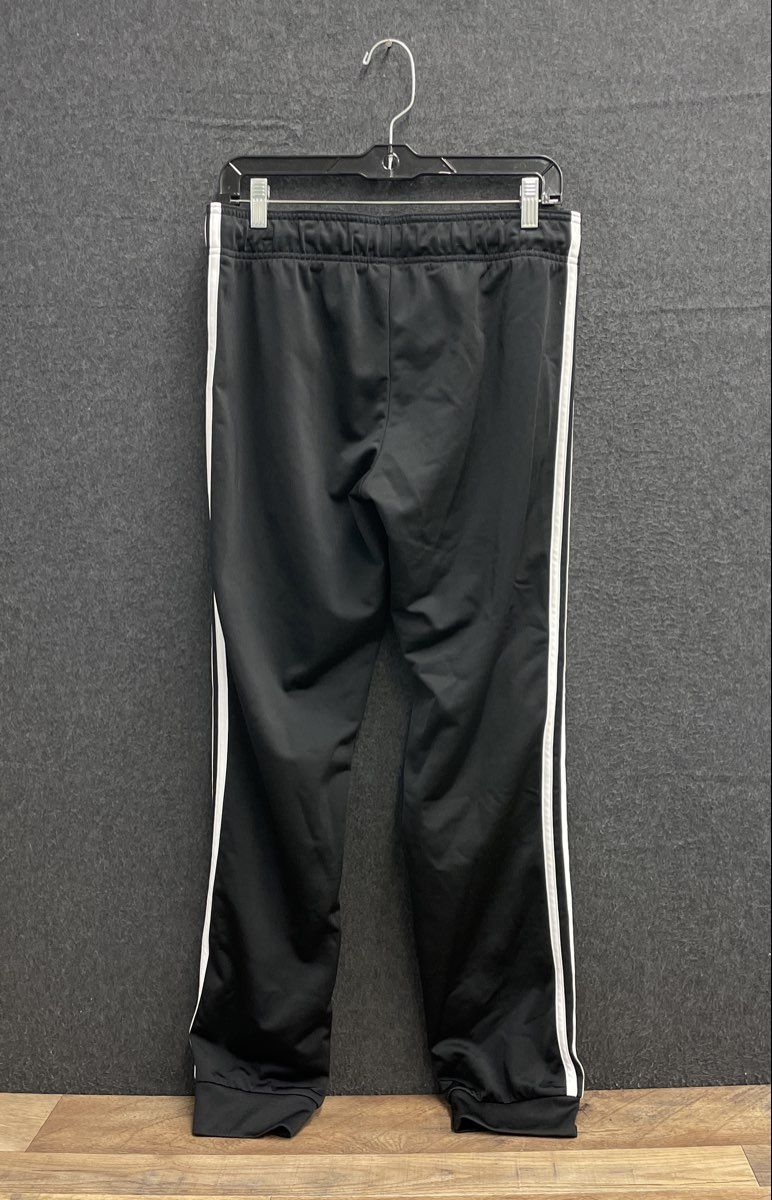 Adidas Men's Primegreen 3-Stripe Track Pants Black Joggers Size M