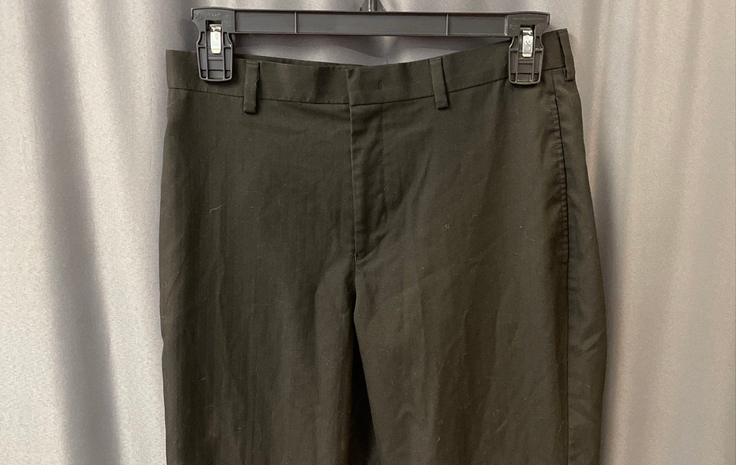 Collection Michael Strahan Boys Black Dress Slacks Flat Front Sz 16R 28W