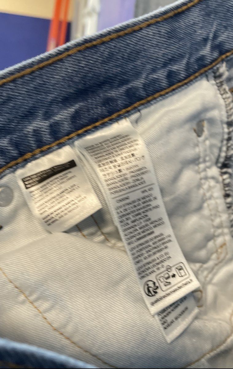 Levi's Men's 578 Baggy Light Wash Blue Denim Jeans Sz 38x32