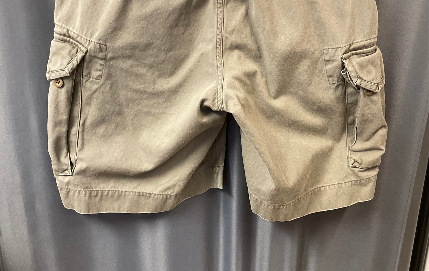 Ralph Lauren Men's Olive Green Classic Polo Chino Cargo Shorts Sz 33